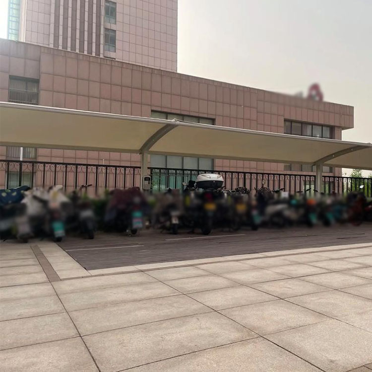 汉源县膜结构电动车棚